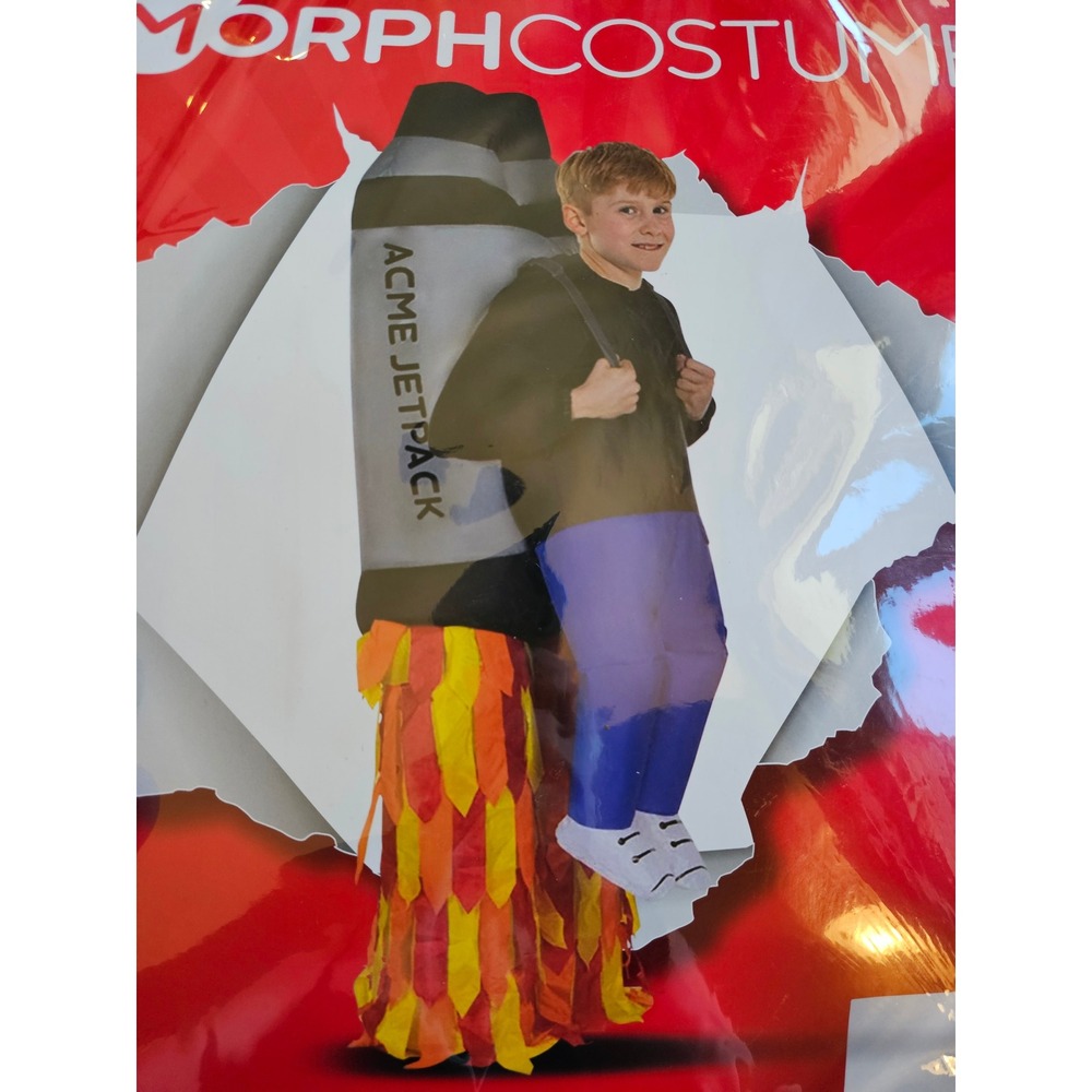 Morph Costumes Inflatable Jet Pack Costume for Kids One Size Fits Most Dress‎ Up